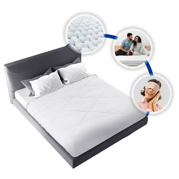 Edredon para Cama Matrimonial con Fundas de Almohada y Juego de Sábanas, Ideal para Cualquier Temporada Set de 6 Piezas