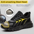 thumbnail image 5 of OwnShoe Steel Toe Work Shoes for Men Women Safety Shoes Lightweight Work Sneakers, 5 of 8