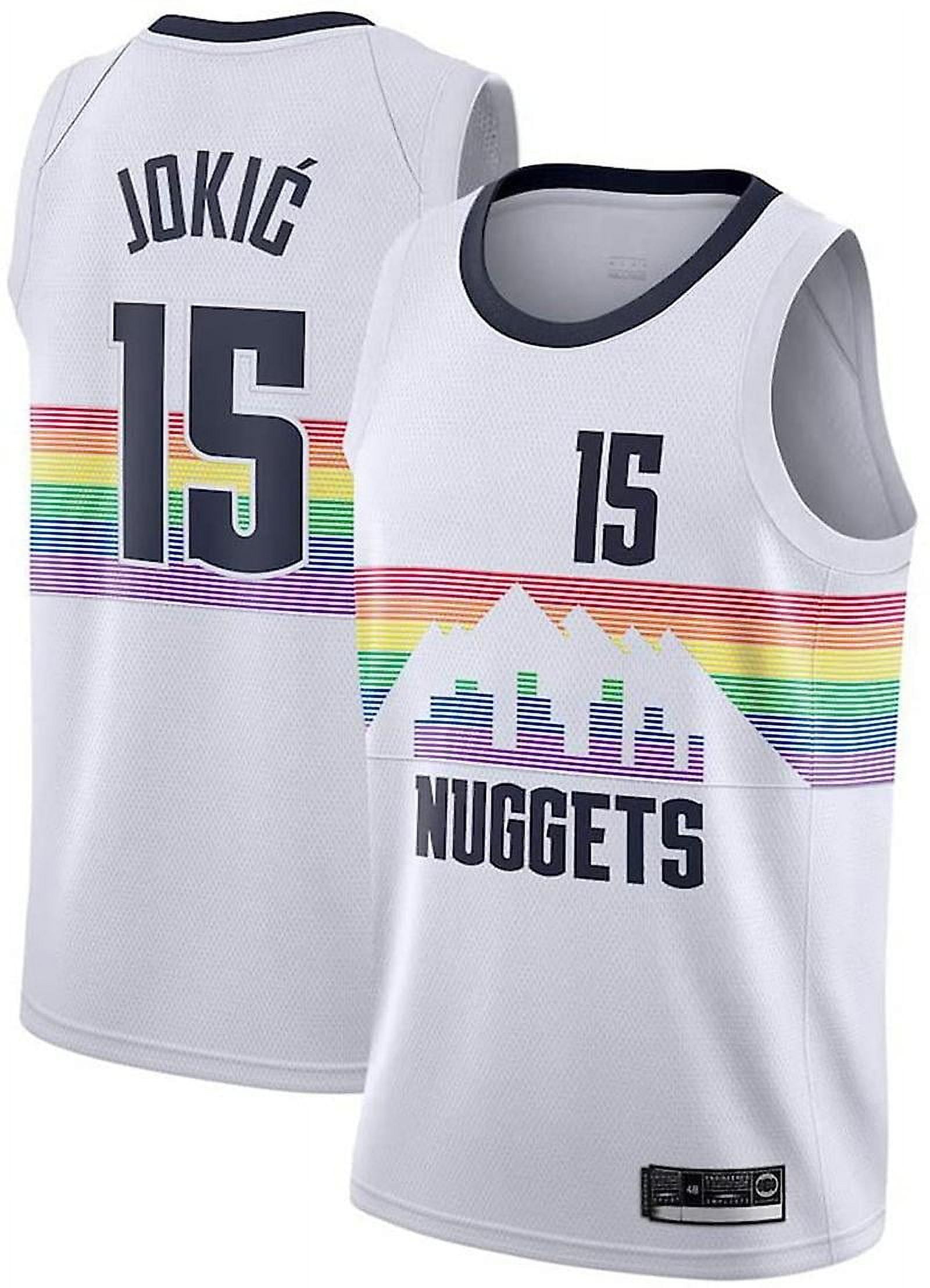 Men's Basketball Jersey Denver Nuggets #15 Nikola Jokic #27 Jamal Murray  Swingman Jerseys Outdoor Sports T-shirt Youth Basketball Uniform Size  S-xxl-SinKeeU - Walmart.ca