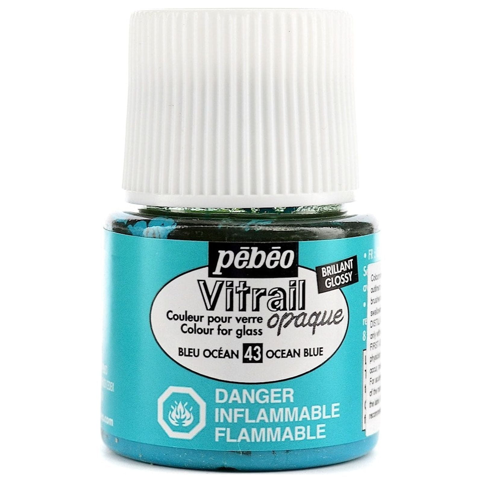Vitrail Paint deep blue, 45 ml (pack of 3)