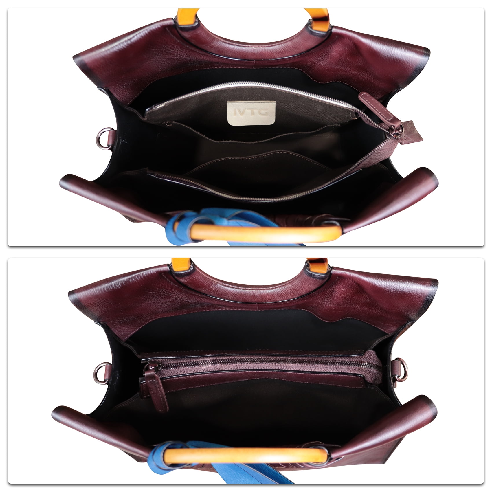 Genuine Leather Purses and Handbags for Women Fashion Crossbody Shoulder Bag