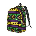 thumbnail image 2 of Yiaed Carnival Mardi Gras Print Backpack, Premium Laptop Backpack, Travel Backpack for Women, Lightweight Backpacks, Comfortable Back Pack-Medium, 2 of 5