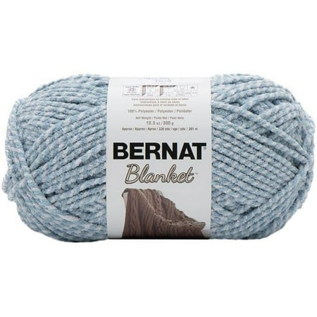 UPC: 0057355443952 | Spinrite 161110-10901 Bernat Blanket Big Ball Yarn Fog Twist