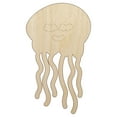 thumbnail image 1 of Jellyfish Doodle Wood Shape Unfinished Piece Cutout Craft DIY Projects - 6.25 Inch Size - 1/8 Inch Thick, 1 of 7