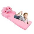 thumbnail image 1 of Toddler Chair, Foldable Cloth Sponge Soft Fold Out Couch Bed Floor Cushion Armrest Sofa for Napping Playing Sleeping Reading, 1 of 8