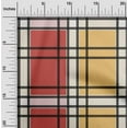 thumbnail image 1 of oneOone Organic Cotton Voile Fabric Madras Check Print Fabric By The Yard 42 Inch Wide, 1 of 4