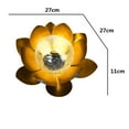 thumbnail image 2 of Outdoor Solar Garden Lights, Lotus Decoration, LED Flower Lights for Yard, Lawn, Passage, Tabletop, 2 of 5