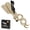 Gold Black, variant on G4 Vision Universal Replaceable Half Blade Straight Razor with 100 Blades, Professional Double Ring Barber Single Edge Shave Razor …