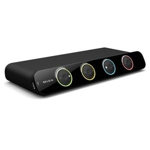 2PORT USB VGA OMNIVIEW SOHO KVM SWITCH W/2X 6FT CABLES W/ AUDIO