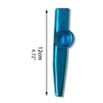 thumbnail image 2 of Metal Kazoos Flute Diaphragms Good Companion Multicolor Flutes with Kazoo for Guitar,Ukulele, Violin, Piano for Kids, 2 of 5