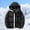 Black-6, variant on Men's Winter Hooded Warm Padded Jacket plus Size Clothes Mens Winter Coats