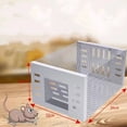 thumbnail image 5 of Automatic Mouse Trap High Sensitivity Live Animal Catcher Single Door Reusable Iron Cage for Home Kitchen Warehouse and Outdoor Rodent Control, 5 of 8
