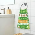 thumbnail image 6 of Coolnut St. Patrick's Day Cotton Hand Towels, Set of 2 Absorbent Bath Towel Decorative Fingertip Towels for Bathroom Gym Spa Hotel Beach Swimming Pool,16"x 28", 6 of 6