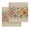 Light Beige Light Yellow, variant on Vintage Daisy Floral Kitchen Dish Towels for Drying Dishes Set of 2, Spring Flowers Botanical Leaves Rustic Waffle Weave Microfiber Hand Tea Bathroom Towels Quick Dry & Absorbent Towel 12x12