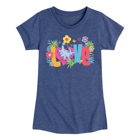 Horton Hears A Who - Horton Love - Toddler & Youth Girls Short Sleeve Graphic T-Shirt
