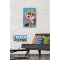 thumbnail image 2 of Animal Club - Kitten in a Tiara Wall Poster, 14.725" x 22.375", Framed, 2 of 5