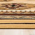 thumbnail image 6 of Allstar Brown Woven High Quality Rug. Traditional. Persian. Flower. Western. Design Area Rug (7' 7" x 10' 6"), 6 of 7