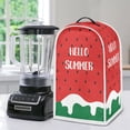thumbnail image 5 of HELLHERO Dust prevent Polyester Food Processor Cover Watermelon Pattern Handle Blender Dust Cover for Home Kitchen Indoor, 5 of 6