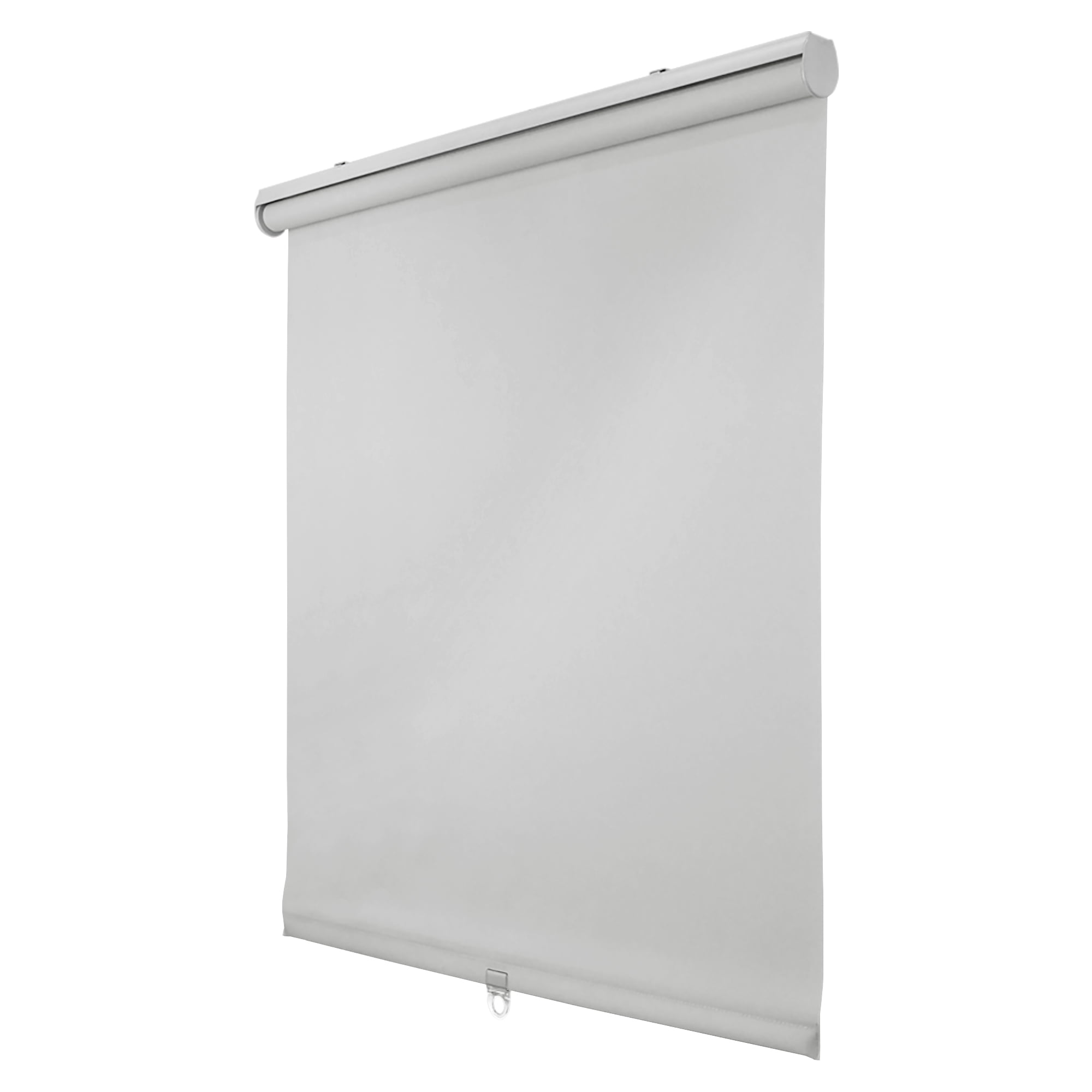 (2 pack) Mainstays Light Filtering Slow Release Roller Shade 31×72", Grey