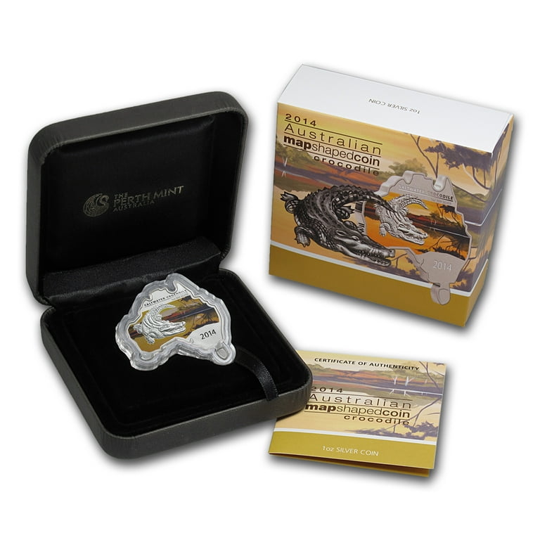 AUSTRALIA 1oz 銀貨 2014 CROCODILE .999 AUSTRALIA 1oz 銀貨 2014 CROCODILE .999 2014 1 oz. Australian