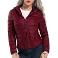 thumbnail image 3 of FITTOO Women's Down Jacket Lightweight Packable Puffer Down Coats Winter Outerwear Windproof Parka Female, 3 of 7