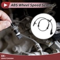 thumbnail image 2 of Unique Bargains ABS Wheel Speed Sensor Rear Left ABS Sensor Anti-lock Braking System Sensor No.68404/T2H45884 for JAGUAR XE 2016-2023, 2 of 7