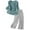 Grey, variant on HAIJIE womens linen set two Piece Easter Sets for Women Summer Spring Lou-nge Sets Travel Vacation Outfits Cap Sleeve Side Slit Wide Leg Pants (White,M)