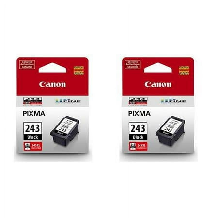 UPC: 0192223152304 | 2 Pack PG-243 Black Ink Cartridge for PIXMA iP  MX  MG  TS  and TR Series Printers – 5.6ml