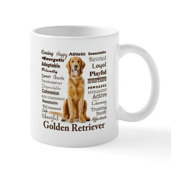CafePress - Golden Traits Mugs - 11 oz Ceramic Mug - Novelty Coffee Tea Cup
