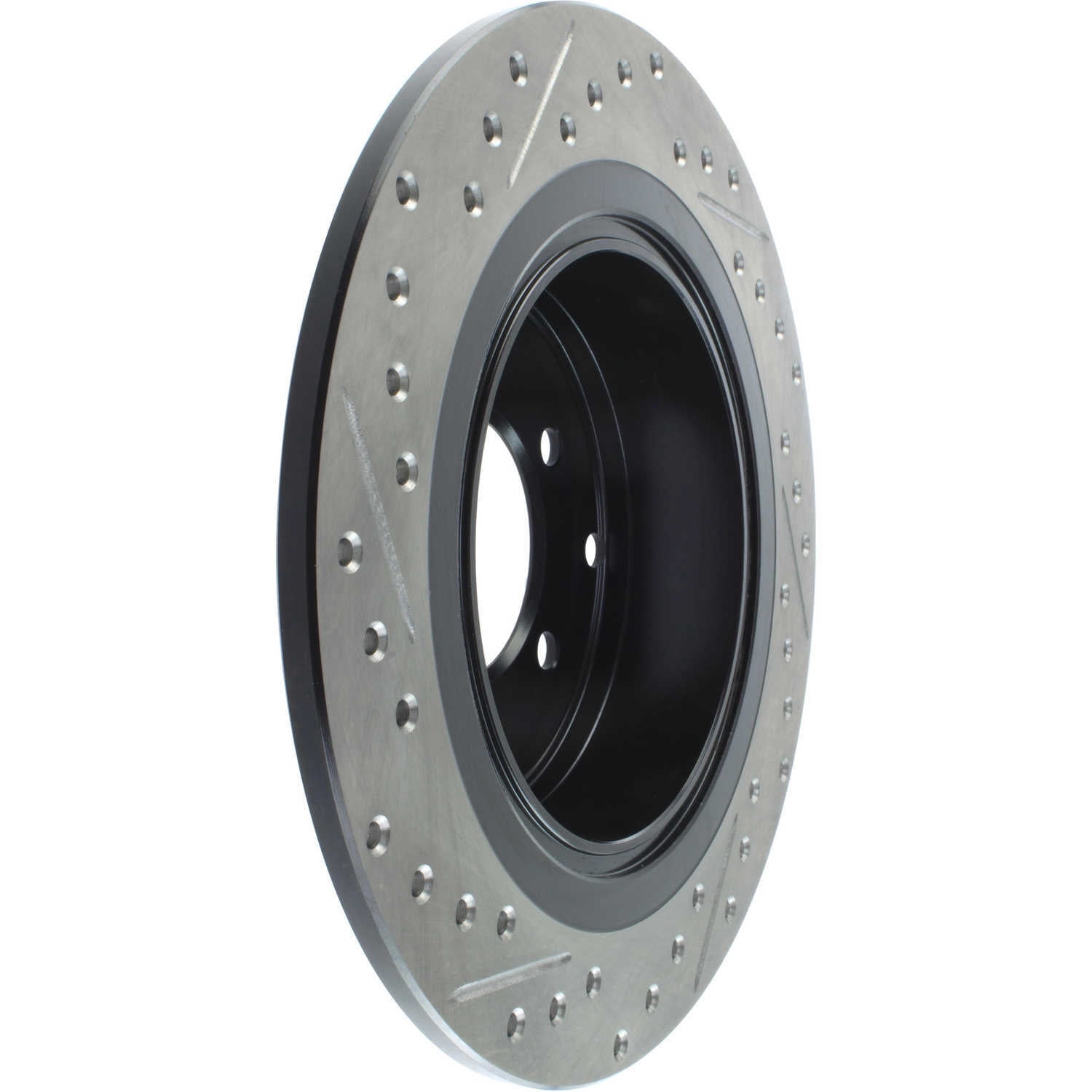 StopTech Slotted & Drilled Sport Brake Rotor Fits select: 2009-2017 JEEP PATRIOT, 2011-2014 CHRYSLER 200