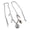 Silver, variant on Adjustable Waist Accessory For Women Metal Devil Eye Body Chain Fashion Jewelry Waist Decoration for Formal Event