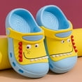 thumbnail image 6 of Baby Clogs Funny Garden Shoes Non-Slip Plastic Kids Sandals Closed Toe Slippers Cute Infant Toddler Beach Shower Shoes for Boys and Girls 0-5 Years, 6 of 7