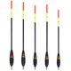 thumbnail image 1 of 5 pcs Durable Balsa Wooden Fishing Floats Bobber Multi Purpose Fish Feed Baits Accessories Kit( ), 1 of 5