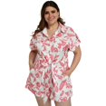 thumbnail image 1 of Jumper casual Tallas Extras, 5086 (Blanco flor rosa) blanco 40 L'ATISTE V-LAT-5086-BLANCO, 1 of 6