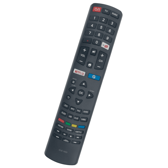 CLE-1025 Replace Remote Control for Hitachi Smart TV UZ496600 UZ556600 UZ656600