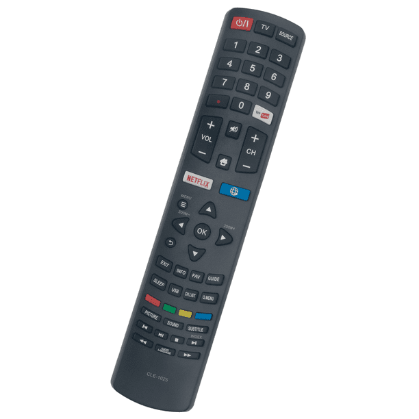 CLE1025 Replace Remote Control for Hitachi Smart TV UZ496600 UZ556600