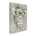 thumbnail image 3 of Stupell Industries Farm Cattle Glasses Spectacles Painting Gallery Wrapped Canvas Print Wall Art, Design by Cindy Jacobs, 3 of 7