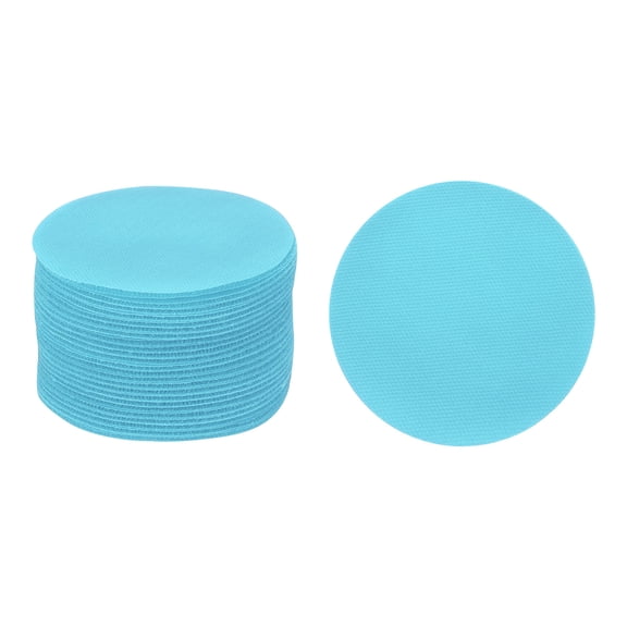 Uxcell 48 Pcs Carpet Spot Markers for Classroom Carpet Dots Floor Circles, Light Blue