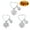 3PCS dimond, variant on Teacher Appreciation Gifts Teacher Gifts Keychain Set from Student Christmas Thanksgiving Day Valentine's Day Tree 3PCS