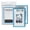 Blue, variant on GradedGuard BGS Card Slab Protector Case, Standard BGS Size, Impact Resistant TPU Holder, Drop & Scratch Proof Frame for Graded Sports TCG Collectible Trading Cards - Royal