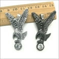 thumbnail image 2 of U8MO 1/5pcs men's eagle charms pendants Jewelry DIY accessories for necklace 48*30mm-Silver-1pc, 2 of 8