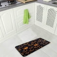thumbnail image 2 of Coolnut Cute Halloween Pumpkin Kitchen Rugs 39×20 in,Non Slip Washable Cushioned Carpets Polyester AntiFatigue Comfort Porch Floor Mat Halloween Decoration, 2 of 7