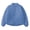 Blue, variant on Women Winter Baseball Coat Stand Collar Windproof Thin Padded Solid Color Cardigan Long Sleeves Warm Daily Wear Outdoor Jacket