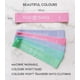 thumbnail image 5 of Bandas de Resistencia XNM Creations Pastel, Juego de 5 para Yoga y Fitness, 5 of 6