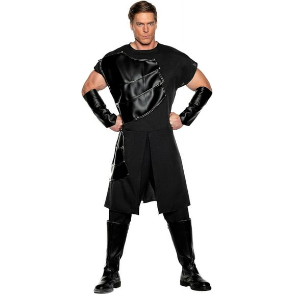 Underwraps Dragon Slayer Black Adult Costume | XX-Large Male
