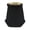 Black/Gold, variant on Royal Designs, Inc. Hexagon Bell Clip on Chandelier Shade CS-715EG, Eggshell, 3 x 5 x 4.5