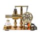 thumbnail image 2 of Kit de modelo de motor Stirling de aire caliente con luz LED, 2 of 8