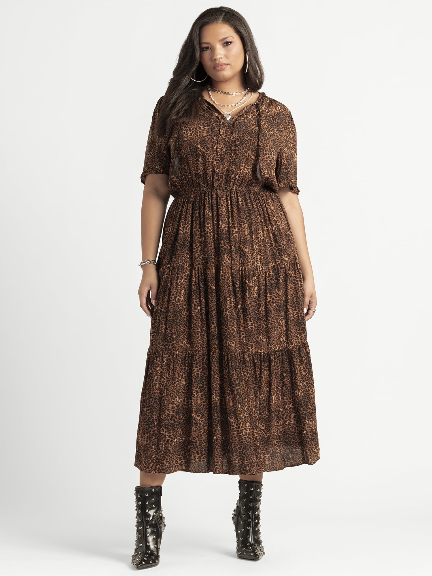 Jessica Simpson Women's Plus Phoebe Maxi Dress, Sizes 0X-4X