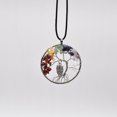 thumbnail image 1 of Árbol de la vida cuarzo piedra natural colgante mujer collar joyería, 1 of 2