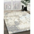 thumbnail image 3 of Ahgly Company Machine Washable Indoor Rectangle Contemporary Silver Pink Area Rugs, 5' x 8', 3 of 7